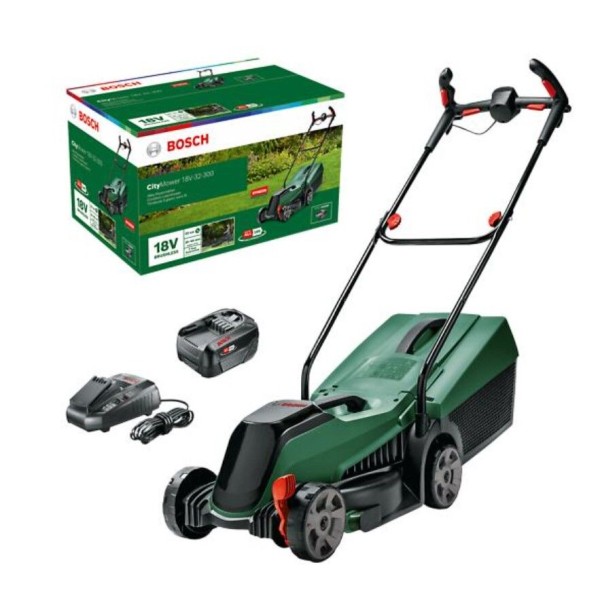 Акумулаторна косачка Bosch CityMower 18V-32-300